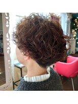 ナイス(NICE)&nbsp;マッシュショートパーマメンズにも！