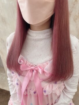 ラビス(Lovis) ハッシュカット/フルバング/似合わせカット/レッドブラウン