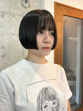サクラ 岐阜(SAKURA) マチルダボブ　似合わせカット　切りっぱなしボブ　岐阜美容室