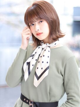 グランド(GRAND) ショートボブ髪型20代30代40代50代前髪あり前髪無し丸顔表参道