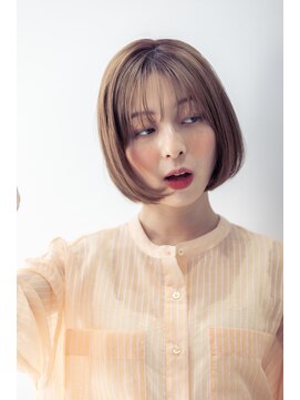 ブリング バイ スノードロップ 吉祥寺(BRING by Snowdrop) 黒髪/グレーベージュ/レイヤーロング/前髪パーマ/吉祥寺