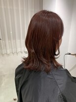 リリィ ヘアデザイン(LiLy hair design) Lilyhairdesign・【韓国ヘア】レッドブラウン