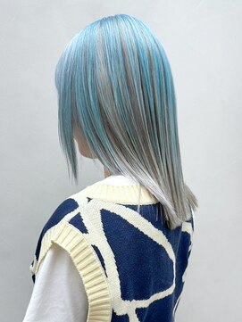 アルバム 渋谷パルコ(ALBUM) ブルーシルバーアンブレラ_エアリーロング_ba482821