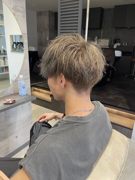 リスタ(ReSTA) メンズショート×ブリーチ×カラー