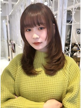 リコバイアフロート(riko by afloat) くびレイヤー/フレンチガーリー/ナチュラル[stylist竹田]