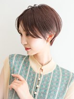 カライング(ing) 大人ショートボブ丸みショートカットマッシュショート前髪あり