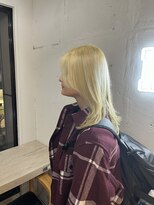 ヘアーワークス ヘルム 渋谷店(HAIR WORKS HELM)&nbsp;［HELM渋谷]ハイトーンカラー