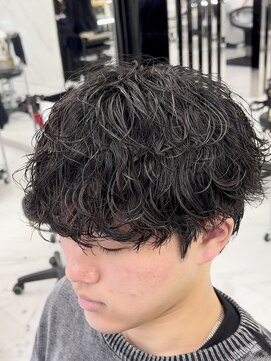 メンズヘアセンス 渋谷(MEN'S HAIR SENSE) ニュアンスパーマ/韓国マッシュ/ダークアッシュ/ベリーショート