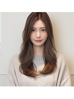 ヘアーズベリー くずは店(hairs BERRY)&nbsp;★愛されくせ毛風カール艶感モテ髪フェミニンロング小顔似合わせ