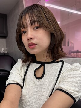 ロンドワン 三宮元町(Lond one) くびれボブ/あご下3センチボブ