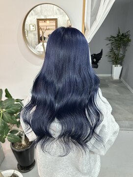 空 ダブルカラー/ネイビーブルー