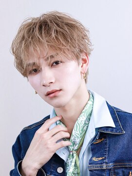 オーシャントーキョー 原宿(OCEAN TOKYO) ミルクティーベージュメンズカットカットショート