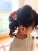 キッズ　ふわふわポニー