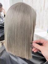 アンククロス 渋谷(ANKH CROSS)&nbsp;グレージュ/ホワイトシルバー/ハイトーンカラー/ブリーチ渋谷