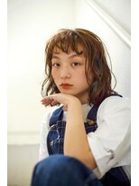 エクファ ヘア オリジン(ex-fa hair origin)&nbsp;黒髪カタロググレーベージュレイヤーロングアッシュカラー