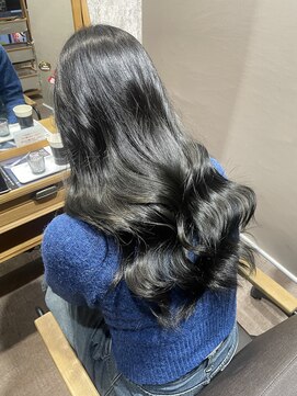 マーシュアトレ(marshu atre) ☆艶髪ダークグレーカラー☆