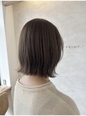 外ハネbob 赤み無しベージュcolor