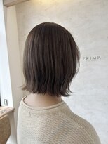 プリンプ トータルビューティ(PRIMP.total beauty) 外ハネbob 赤み無しベージュcolor