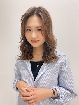 ノアル 大宮店(NOAHL) 20代/30代/40代/ミディアム/レイヤー/小顔カット/ウルフ