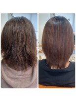 スープル オザキヤマ(SOUPLE.ozakiyama)&nbsp;【髪質改善x縮毛矯正】SILKストレート