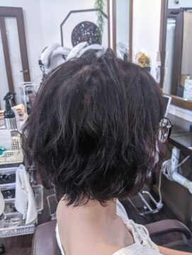 ヘアリゾート アジアグランデ(Hair Resort Asia grande) 【MASA】ふんわりパーマ×隠しハイライト【grande武蔵浦和】