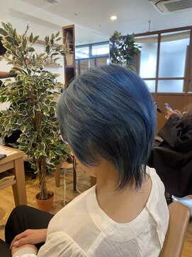 ヘアーオアシス ビオトープサン(Hair Oasis biotope SUN) ショートデザインカラー