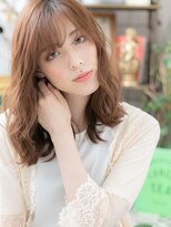 カバーヘア ブリス 上尾西口店(COVER HAIR bliss) ★チョコレートブラウン透け感ゆるふわミディアム30代40代★1!