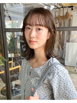 オト(Oto) 黒髪/クラゲヘアー/パーマ/小顔/ココアベージュ/枚方