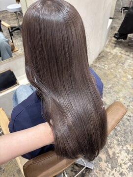 ユッカ 梅田(YUCCA) 【YUCCA】大人可愛い/ロング/greige