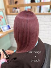 アース 武蔵境店(HAIR & MAKE EARTH)&nbsp;武蔵境で叶える柔らかピンクベージュカラー