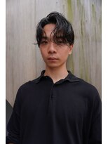 ガレージ バイ グリーン 表参道 原宿(Garage by green)&nbsp;【YUYA】ルーズセンターパート