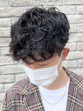ハウス(HAUS.) MEN’S/ニュアンスパーマ/ニュアンスウルフ/横浜