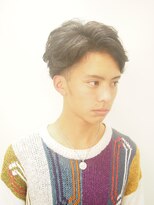 フラムリングス麻布(Framlings azabu)&nbsp;かき上げメンズパーマ×ツーブロック