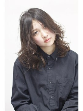 デヴェロペ(Devellope.) 【Devellope.】ラフウェーブ、、ウェット質感で雰囲気女子に★