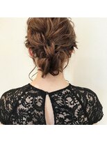 ノル(nol.)&nbsp;[toshi'sアレンジ]緩く作るシニヨンカールヘア