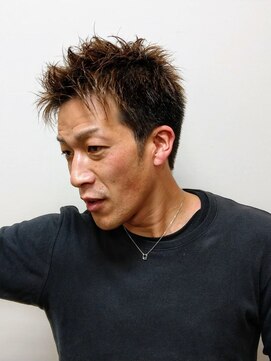 オム ヘアー(Hommes Hair) スパイキーショートヘアー