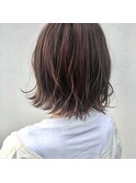 外はねショートボブ