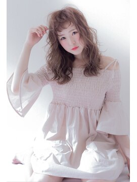 ジリッタ(JILI.TA) 【JILI.TA京都】大人可愛い♪小顔ラベージュくびれセミロング♪