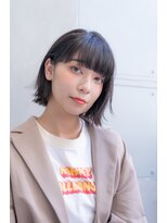 ケイト(kate) [kate] 大宮　ダークアッシュ×外ハネミディ
