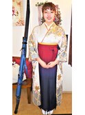 ☆似合わせさせて頂きます☆ピアジェ袴着付+アップ+メイク☆