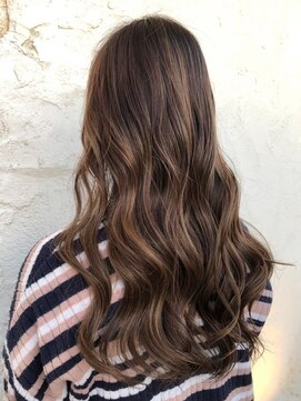 アルピナ 菅谷店(alpina) ハイライト×ミルクティー