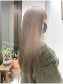 【mee.】ヤジマ 透明感♪ミルクティーグレージュ