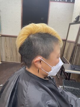 ディー エメ(D-aimer-) アシンメトリーモヒショート