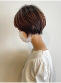 丸みのあるミニーショート♪