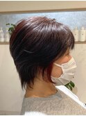 レディースショートウルフ