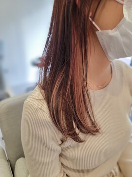 ツナグ(TSUNAGU) ☆インナーカラー「ラベンダーピンク」