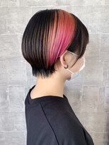 リル(lil)&nbsp;マッシュショート【イルミナカラー/宇都宮美容室/鹿沼美容室】