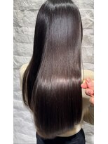 アース 藤沢店(HAIR&MAKE EARTH) 『髪質改善』ツヤ髪ストレート