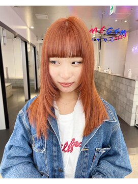 ゲーム 原宿店(GAME) ダブルカラーホワイトベージュカラーケアブリーチハイトーン韓国