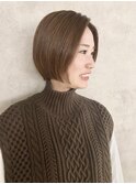 大人ショートボブ/ボブ/シルエットボブ/ぶつ切りボブ/渋谷渋谷駅